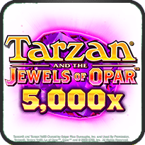 TARZAN AND THE JEWELS OF OPAR 5.000x